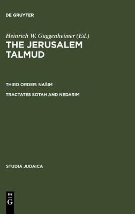 Studia Judaica. 31, The Jerusalem Talmud. Third: Našim