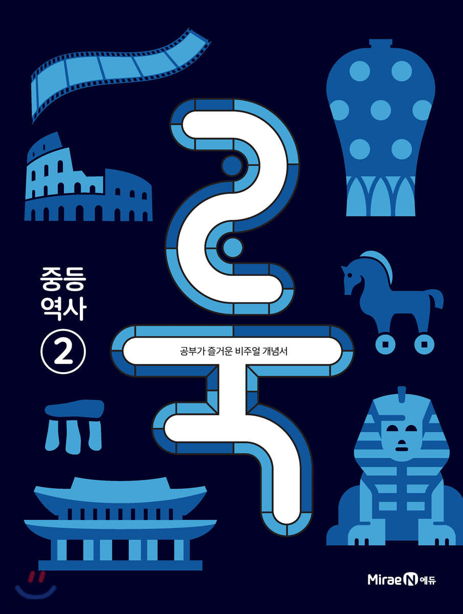 룩 (LOOK) 중등 역사 2 (2024년용) (공부가 즐거운 비주얼 개념서)