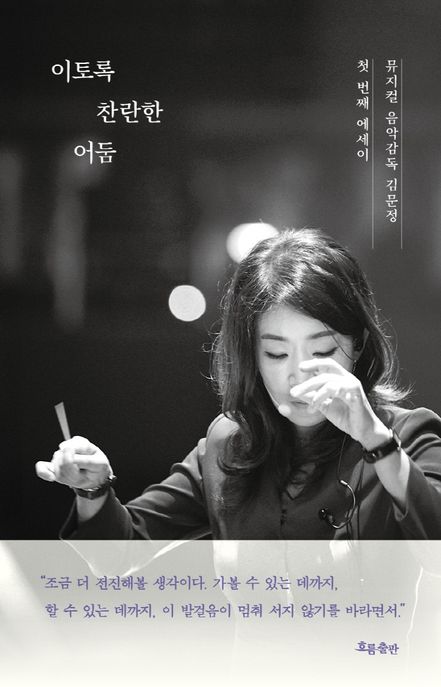 이토록 찬란한 어둠  : 뮤지컬 음악감독 김문정 첫 번째 에세이