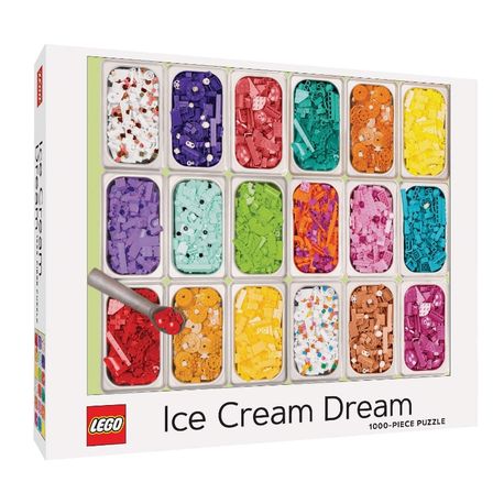 LEGO (R) Ice Cream Dreams Puzzle (An utterly gripping detective thriller set in St Andrews)