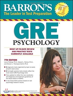 Barron's GRE psychology : graduate record examination in psychology