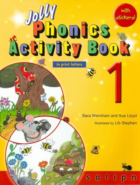 Jolly Phonics Activity Book 1 (in print letters) (정자체 (in print letters))