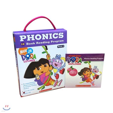 Dora the Explorer : Phonics Reading Program Pack 2 12종 세트 (with CD)