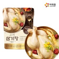 아워홈 고려삼계탕 800g 국산 닭고기 찹쌀 마늘 보양식 몸보신 복날 백숙