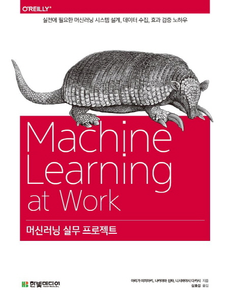 머신러닝 실무 프로젝트  = Machine learning at work