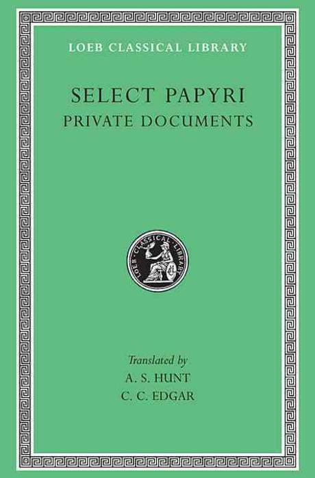 Select Papyri(Loeb 266) 양장