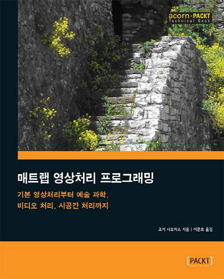 매트랩 영상처리 프로그래밍 : 기본 영상처리부터 예술 과학, 비디오 처리, 시공간 처리까지