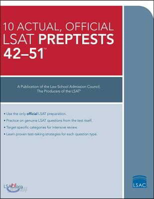 10 Actual, Official LSAT Preptests 42-51: (Preptests 42-51)