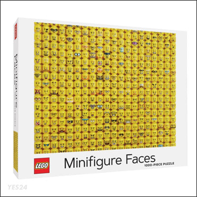 LEGO (R) Minifigure Faces 1000-Piece Puzzle (레고 미니피규어 페이스 1000피스 퍼즐)