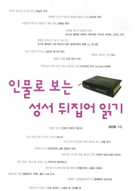 인물로 보는 성서 뒤집어 읽기 / 김진호 지음