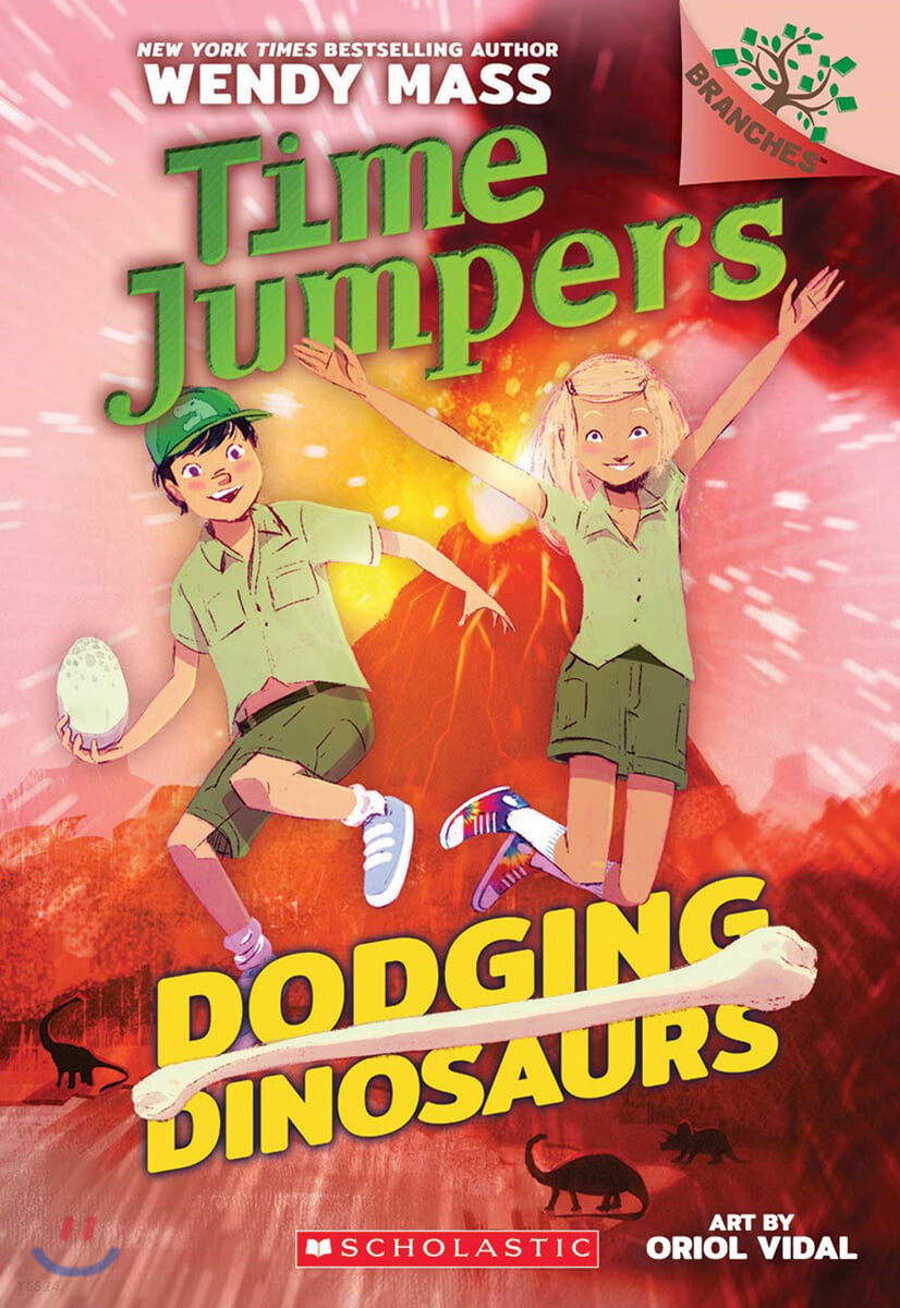 Time jumpers . 4 , dodging dinosaure