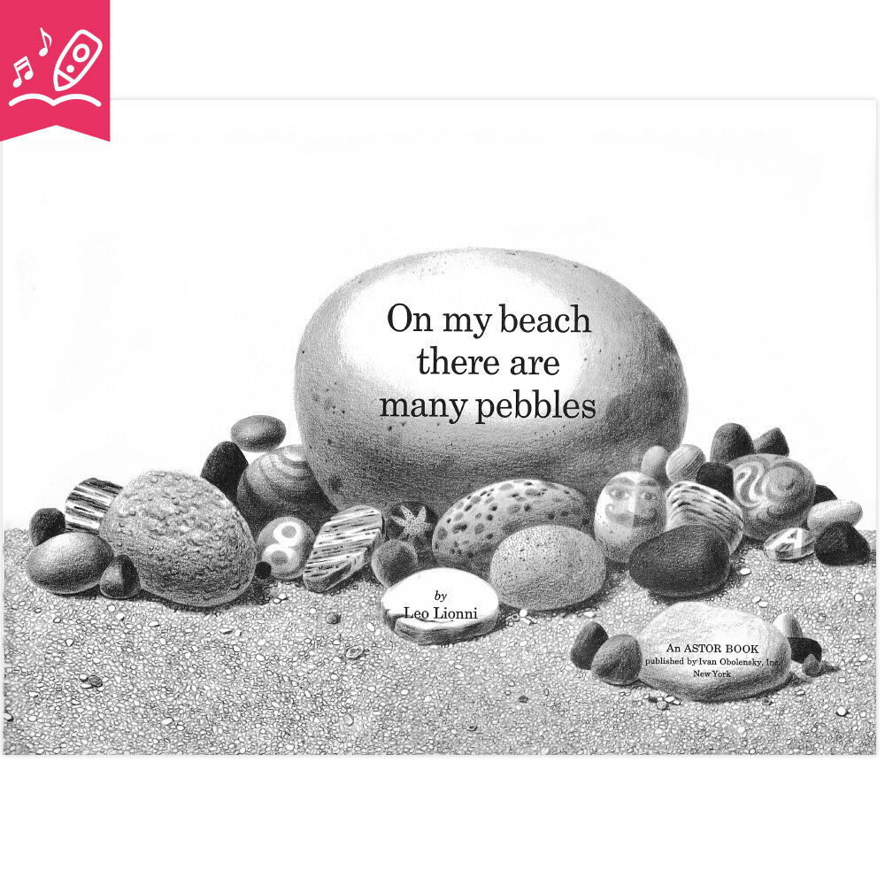 On my beach there are many pebbles