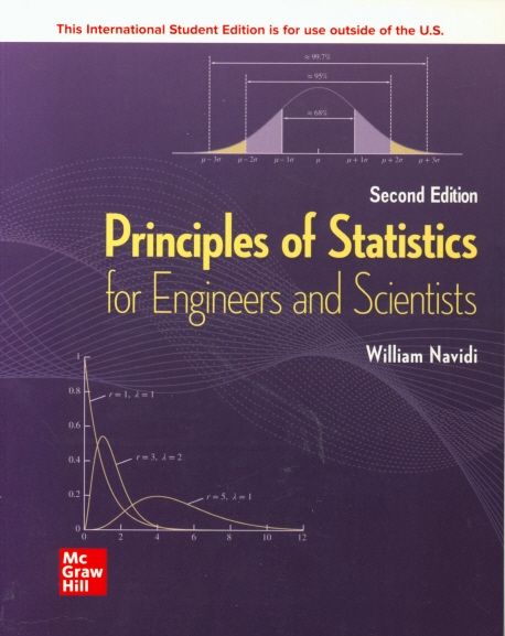Principles of Statistics for Engineers and Scientists, 2/E