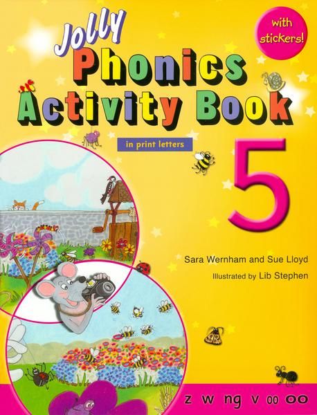 Jolly Phonics Activity Book 5 (in print letters) (정자체 (in print letters))