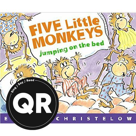 Five little monkeys jumping on the bed