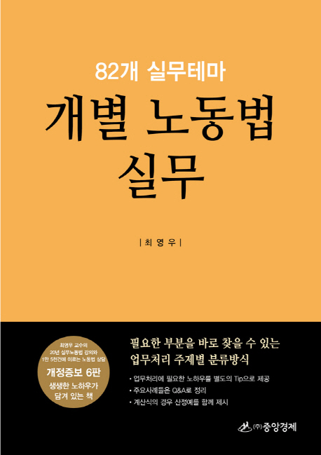 개별 노동법 실무 (82개 실무테마)