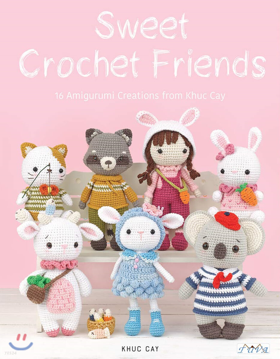 A Sweet Crochet Friends (16 Amigurumi Creations from Khuc Cay)