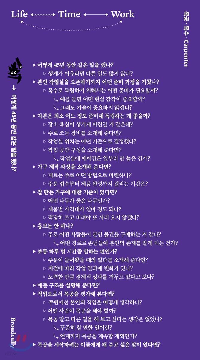 목공 목수 Carpenter 