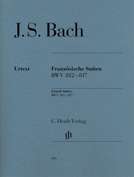 바흐 프랑스 모음곡 BWV 812-817(HN 593) (Bach French Suites BWV 812-817)