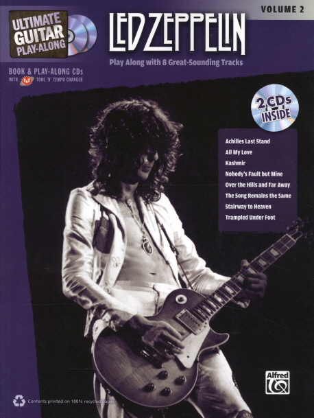 Led Zeppelin : play along with 8 great-sounding tracks. volume 2 / Led Zeppelin