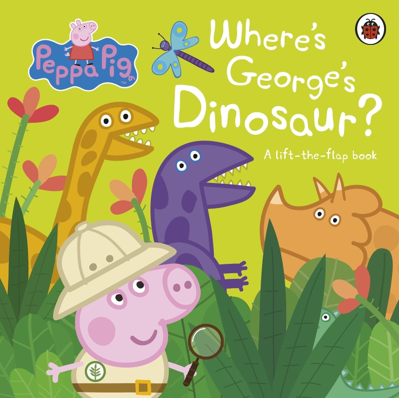 Peppa Pig: Where's George's Dinosaur?: A Lift The Flap Book (Board Book)