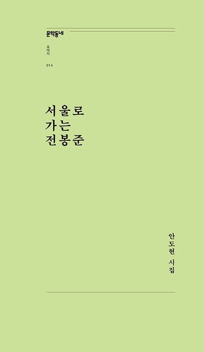 서울로 가는 전봉준 (안도현 시집) 표지