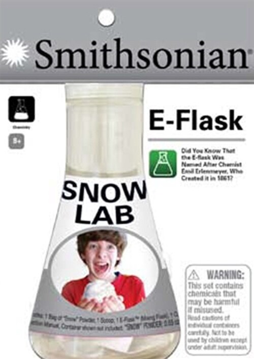 Smithsonian : E-플라스크 눈만들기 실험실 E-Flask Snow Lab