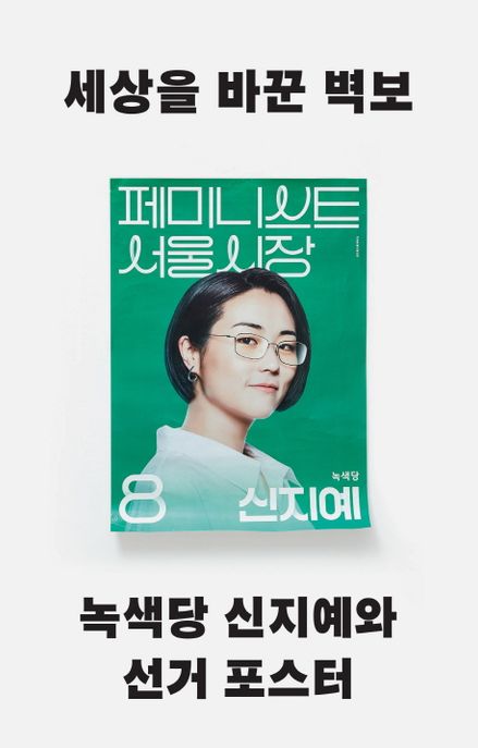 세상을 바꾼 벽보 : 녹색당 신지예와 선거 포스터