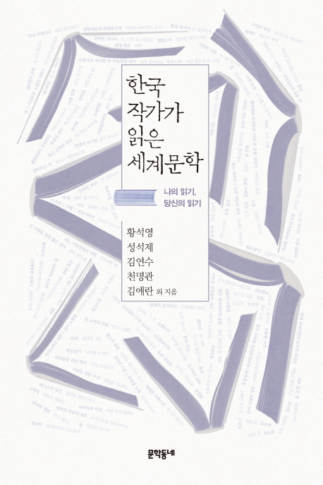 한국 작가가 읽은 세계문학  : 나의 읽기, 당신의 읽기 / 황석영 [외]지음
