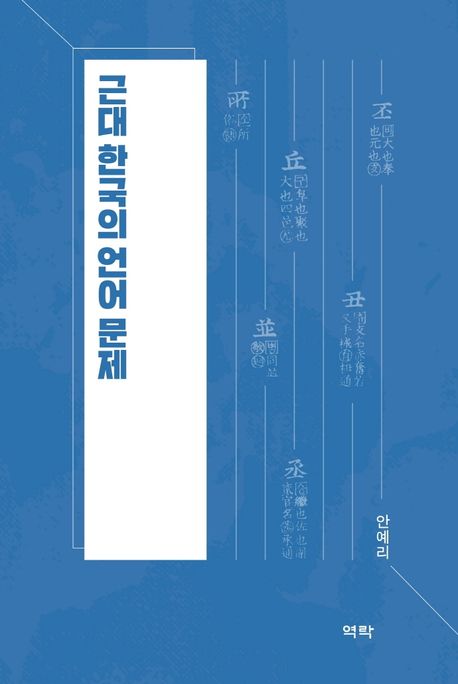 근대 한국의 언어 문제 / 지은이: 안예리