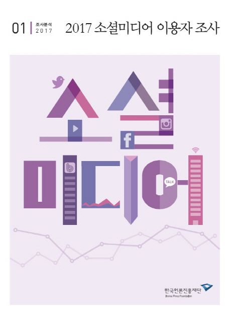 소셜미디어 이용자 조사. 2017