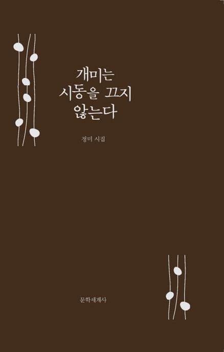 개미는 시동을 끄지 않는다  - [전자책]  : 정미 시집 / 정미 지음