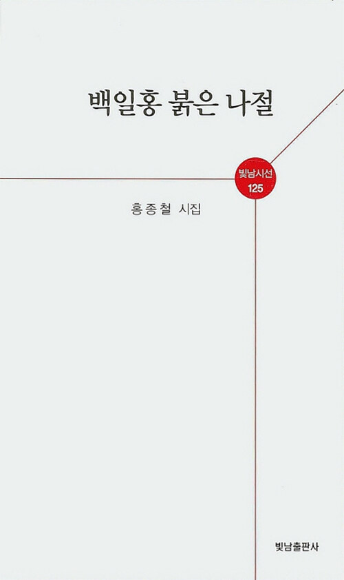 백일홍 붉은 나절 (홍종철 시집)
