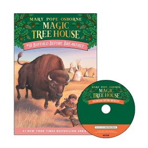 Magic Tree House #18 : Buffalo Before Breakfast (Book + CD)