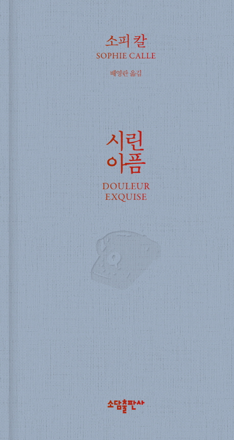 시린 아픔 ; 소피 칼 지음 ; 배영란 옮김