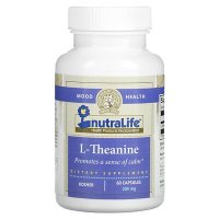 뉴트라라이프 NutraLife L-테아닌, 200mg, 캡슐 60정