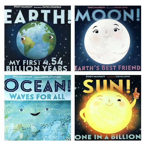 Sun Earth Moon Ocean (Our Universe 시리즈 4 Books Pack)