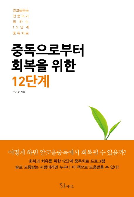 중독으로부터 회복을 위한 12단계 - [전자책]  : 알코올중독 전문의가 말하는 12단계 중독치료