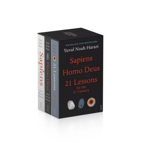 Yuval Noah Harari Box Set (Sapiens / Homo Deus / 21 Lessons for the 21st Century)