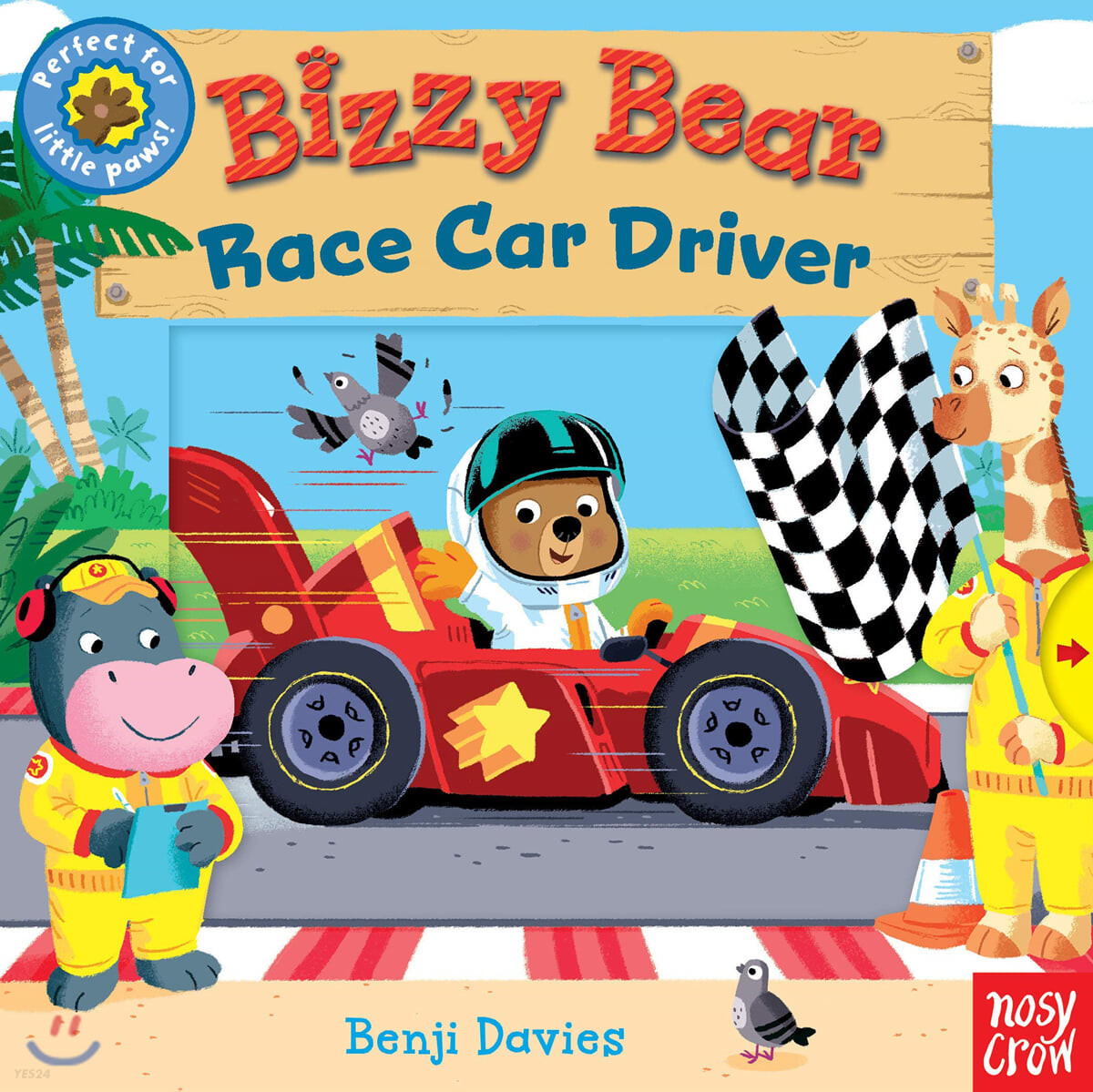 Bizzy Bear : Race car driver