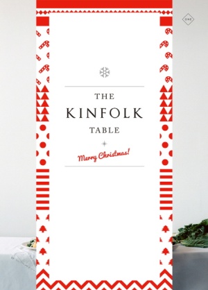 THE KINFOLK TABLE 킨포크 테이블 크리스마스 세트(크리스마스 카드)