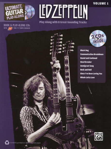 Led Zeppelin : play along with 8 great-sounding tracks. volume 1 / Led Zeppelin