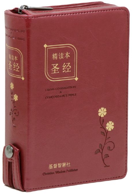 톰슨성경(중국정독본성경)(빨강)(소) (지퍼.중국톰슨주석성경)