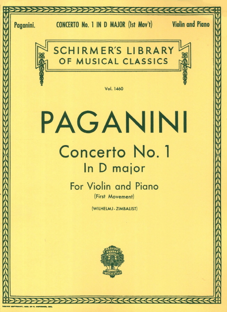 Paganini : Violin Concerto No 1 in D Major(First Movement) (파가니니 바이올린 콘체로토 1번, D장조 (제일악장 형식))