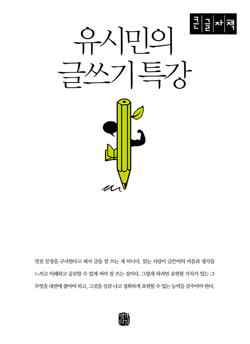 [큰글자책] 유시민의 글쓰기 특강 (유시민의 30년 베스트셀러 영업기밀)