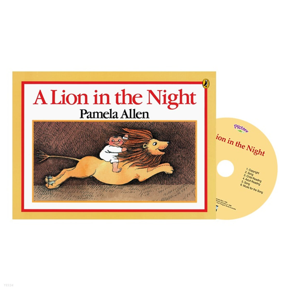 (A) lion in the night
