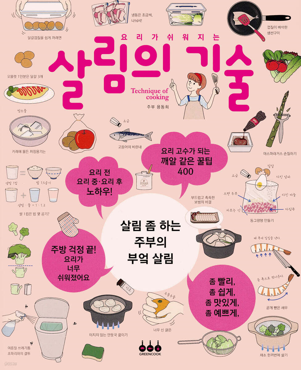 (요리가 쉬워지는)살림의 기술 = Technique of cooking : 살림 좀 하는 주부의 부엌 살림