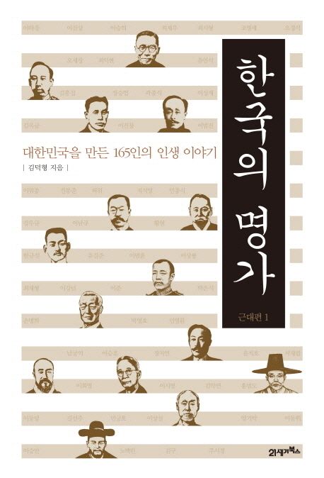 한국의 명가 : 대한민국을 만든 165인의 인생 이야기 / 김덕형 지음. 1-2 : 근대편