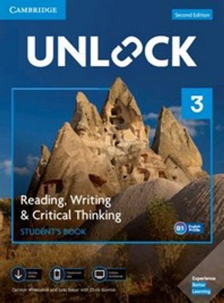 Unlock Level 3 Reading, Writing, ＆ Critical Thinking Student’s Book, Mob App and Online Workbook W/ (Includes Moble App)