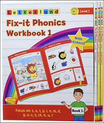 The Fix-it Phonics - Level 1 - Student Pack (2nd Edition) (Moving Beyond Heteronormativity)